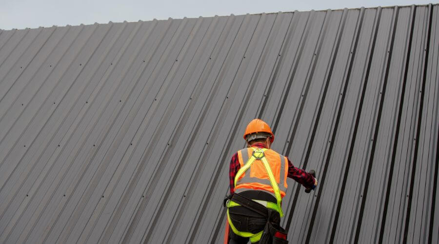 Professional metal roof installation services in Estherville, IA